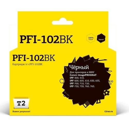 Картридж T2 IC-CPFI-102BK