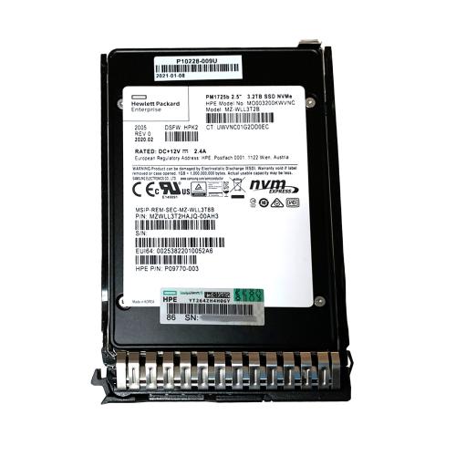 HPE Накопитель SSD HPE P06980-001 3.2TB SFF NVME MU