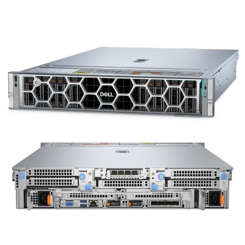 Dell Сервер Dell PowerEdge R770 210-BNWX-008-000 8B HP2 8x2.5 SAS/SATA, RC6-1, Rear HL,4*PCIx16 FH Gen5