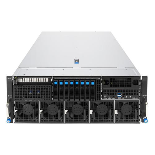 Asus Серверная платформа ASUS ESC8000-E12P 90SF0411-M00L20, 4U, 2xLGA4710, 32xDDR5, 8x2.5