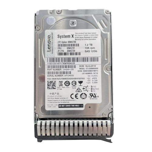Lenovo Жесткий диск Lenovo 00AJ147 1.2TB 10K 6G 2.5INCH G3HS SAS