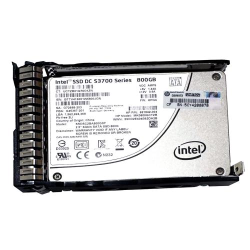 SSD накопитель HPE 804671-B21 800Gb SATA 6 Gb/s 2,5'' SFF