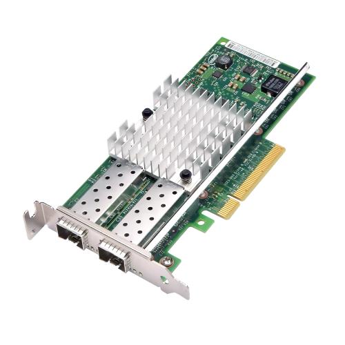 Сетевой адаптер Dell 942V6 Intel X520-DA2 двухпортовый 10GbE SFP+ PCIe 2.0 x8 LP