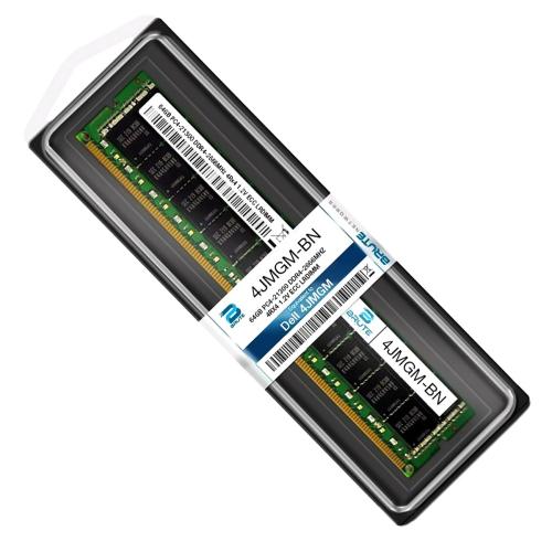 Модуль памяти Dell 4JMGM 64Гб PC4-21300VL DDR4, 2666МГц ECC