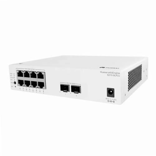 Коммутатор Huawei S210-8LP2J 98012920 PoE/PoE+ 32W