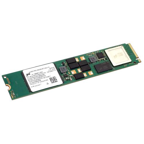 Накопитель SSD Micron 7450 PRO MTFDKBG960TFR-1BC1ZABYY, 960GB, M.2, NVMe, PCIe 4.0 x4