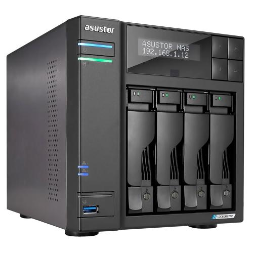 Система хранения данных Asus AS6704T ASUSTOR 4 BAY/EU/4GD4