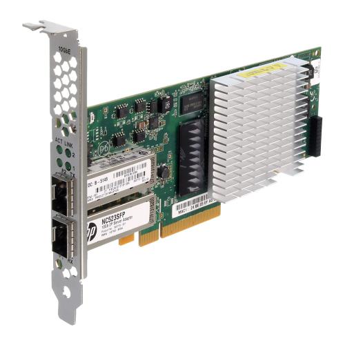 Сетевой адаптер HP 593742-001 NC523SFP 2-port 10Gbps SFP+ GbE PCI-E