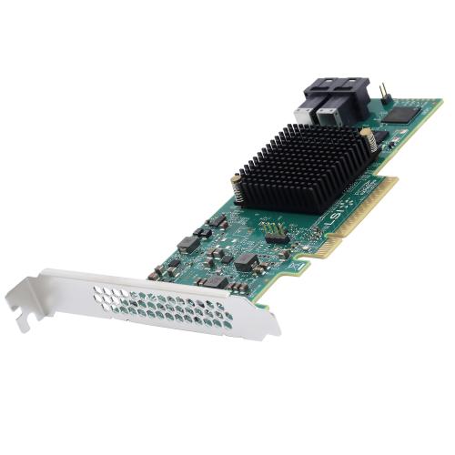 HBA адаптер LSI SAS 9300-8i SGL 8-Port Int, 12Gb/s SATA+SAS, PCIe 3.0