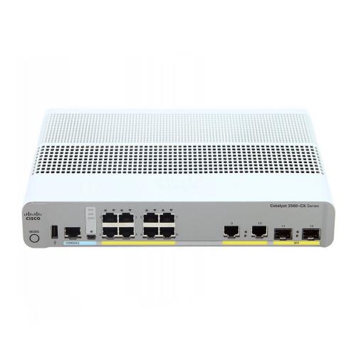 Коммутатор Cisco Catalyst 3560-CX WS-C3560CX-8PC-S 8 Port PoE IP Base
