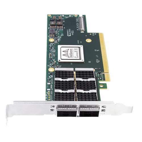 Сетевой адаптер Mellanox MCX623106AN-CDAT ConnectX-6 Dx EN 100GbE Dual-port QSFP56