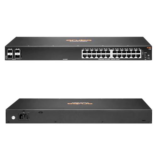 Коммутатор HPE JL678A Aruba 6100 24G 4SFP+