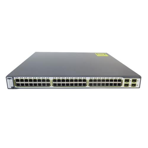 Коммутатор Cisco Catalyst 3750 WS-C3750-48PS-E 48 10/100 PoE + 4 SFP Enhanced Image