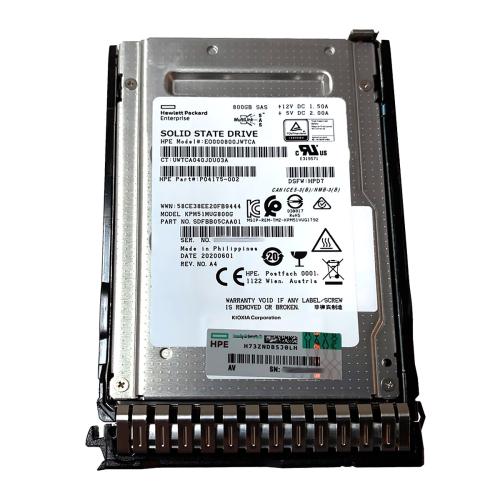 Жесткий диск SSD HPE P49047-B21, 800 Гб, SAS 24G, Mixed Use, SFF