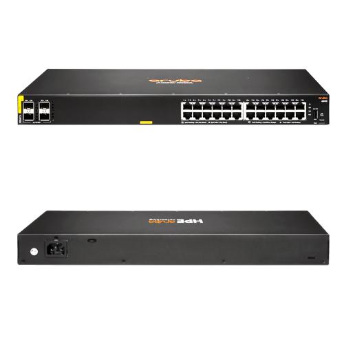 Коммутатор HPE R8N87A Aruba 6000 Managed L2 24G 4SFP Cl4 PoE 370W