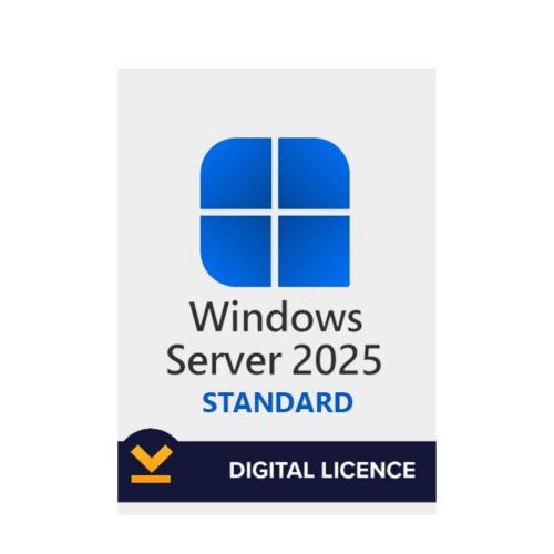 Наклейка Microsoft Windows Server 2025 Standard 64Bit Russian 16 Core