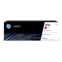 Оригинальный пурпурный картридж с тонером HP 415X (W2033X) высокой емкости для цветной лазерной печати