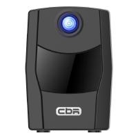 ИБП CBR [QTM-650T-2F-LCUC] Line Interactive  650VA/360W 7Ah12V 2 x Shuko, HID-USB, RJ45/11