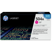Оригинальный пурпурный картридж с тонером HP 504A (CE253A) для цветной лазерной печати