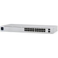 Коммутатор Ubiquiti US-24-250W, 24 гигабитных порта