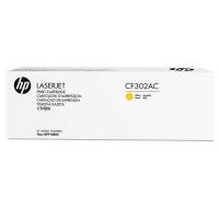 Оригинальный желтый тонер-картридж HP 827A High-Yield (артикул CF302AC)