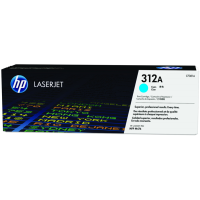 Оригинальный голубой картридж с тонером HP 312A (CF381A) для цветной лазерной печати