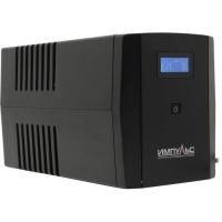 Импульс ИБП Юниор JS15223 Смарт 1500, черный 1500/900 ВА/Вт, LCD, USB, RJ11/RJ45, SCHUKOx4