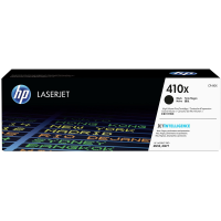 Оригинальный черный картридж с тонером HP 410X (CF410X) высокой емкости для цветной лазерной печати