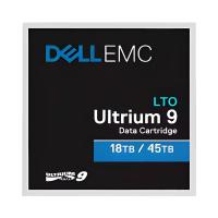 Ленточный картридж Dell LTO-9 Ultrium ёмкостью 18ТБ для резервного копирования и архивирования данных
