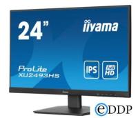 Монитор IIYAMA XU2493HS-B6, 23.8'', черный, IPS, 1920x1080, 100 Гц 