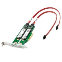 Плата расширения HPE 878783-B21 Universal SATA 6G AIC HHHL M.2 SSD