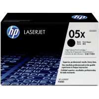 Оригинальный черный картридж с тонером HP 05X (CE505X) высокой емкости