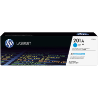 CF401A, оригинальный лазерный картридж HP 201A, голубой, 1400 страниц