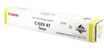 Тонер-картридж Canon C-EXV47Y жёлтый с ресурсом 21500 страниц для лазерной печати Canon