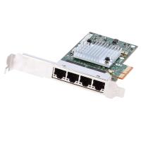 Сетевой адаптер HP 593743-001 NC365T, 4x1000Base-T, RJ-45, PCI-Ex4