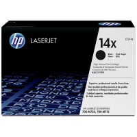 Оригинальный картридж с черным тонером HP 14X (CF214X) высокой емкости