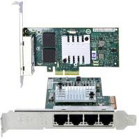 Сетевая карта HP 593722-B21 NC365T 4-port, 1 Gbps, PCI Express 2.0 x4