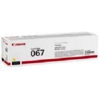 Тонер-картридж Canon 067Y желтый для цветной лазерной печати i-SENSYS