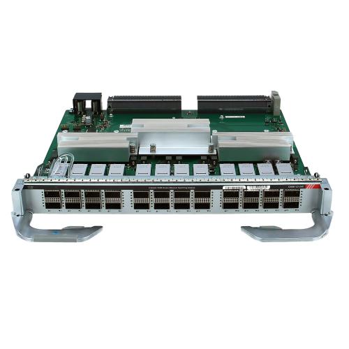 Линейная карта Cisco Catalyst 9600 C9600-LC-24C с 24 портами QSFP28 100G/40G для ядра кампусной сети