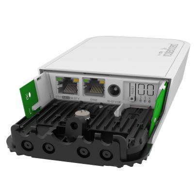 Точка доступа MikroTik RBwAPGR-5HacD2HnD&R11e-LTE6 wAP ac LTE6, вид на разъёмы