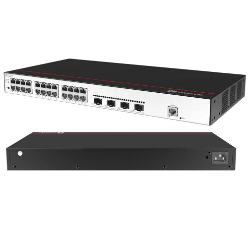 Коммутатор Huawei S5735-L24P4XE-A-V2 98012026_BSW вид спереди и сзади