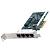 Сетевой адаптер Dell 540-BDQK,  Broadcom 57454, 4 порта 10GbE BASE-T RJ-45
