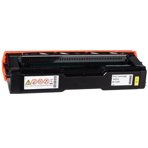 Оригинальный желтый картридж Ricoh 408355 для принтеров M C250