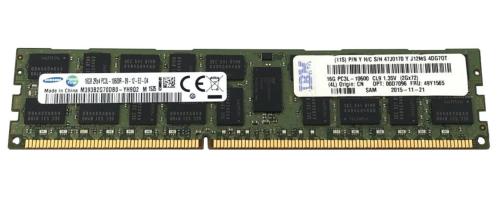 IBM 47J0170 модуль памяти 16GB DDR3-1333/PC3-10600 VLP RDIMM 240-Pin CL9 Dual Rank x4 ECC Registered