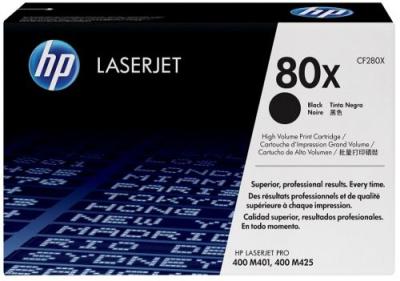 Картридж HP CF280XC №80X, черный