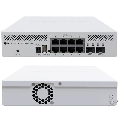 Коммутатор Mikrotik CRS310-8G+2S+IN