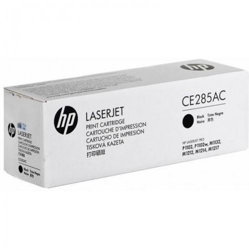 Оригинальный черный картридж HP CE285AC №85A для лазерных принтеров