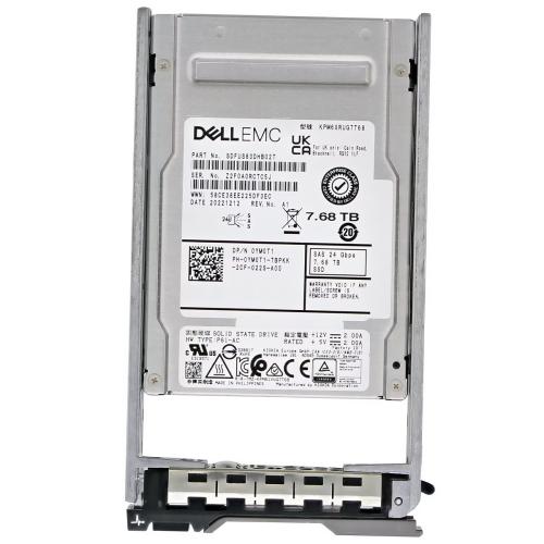 Dell 345-BFVY 7.68TB SAS 24Gb/s SSD для серверов PowerEdge T440