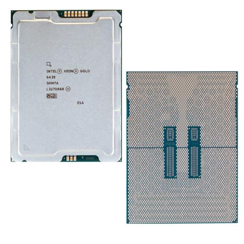 Процессор Dell 338-CHTK Intel Xeon Gold 6430 2,1 ГГц, 32C/64T, 16GT/s, 60M, Turbo, HT ,270 Вт, DDR5-4400