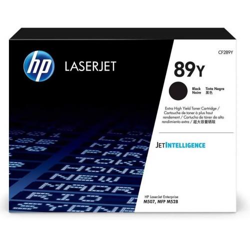 Оригинальный черный картридж с тонером HP 89Y (CF289YC) сверхвысокой емкости для монохромной лазерной печати